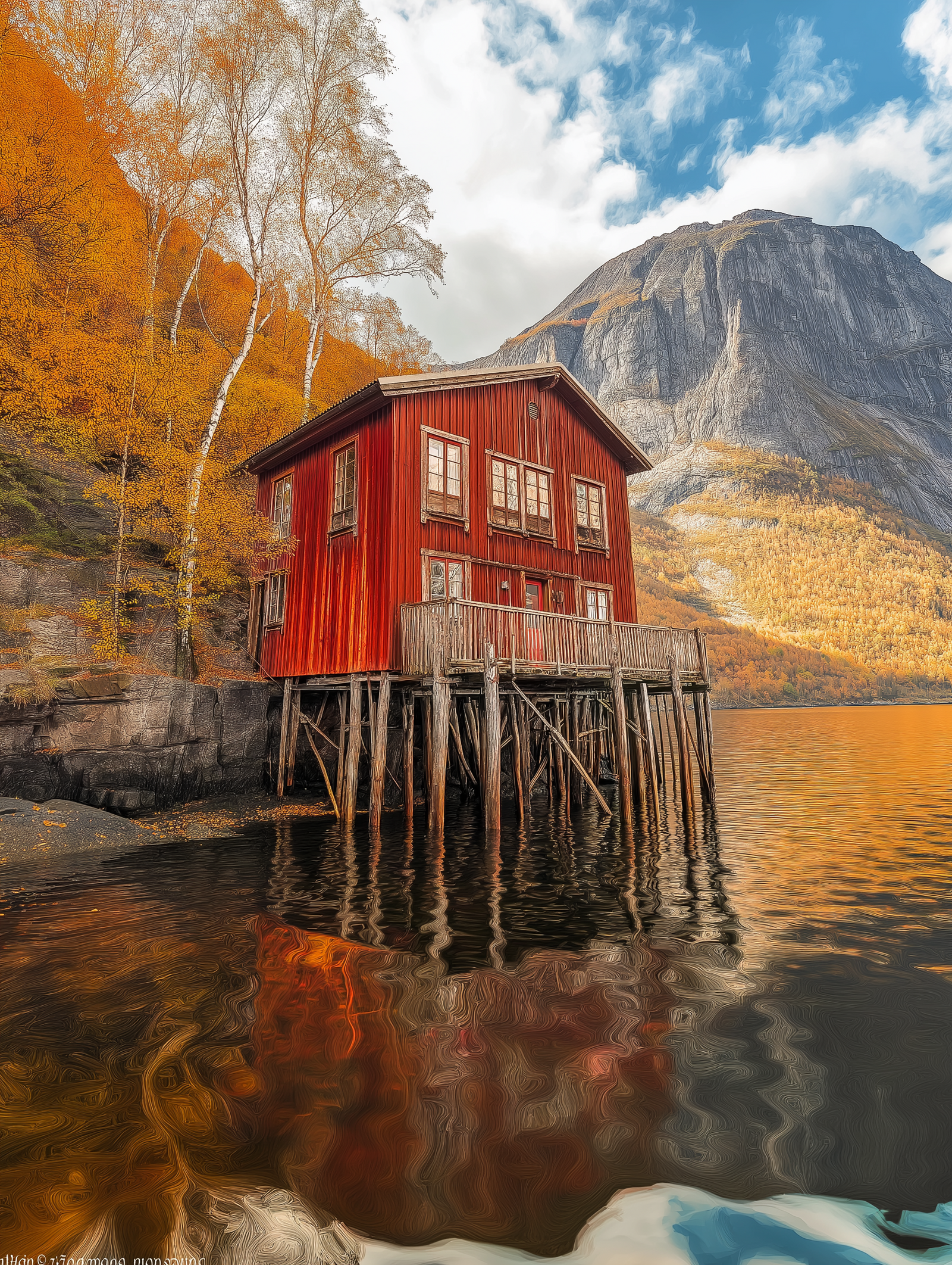  Fall Color in Norway  