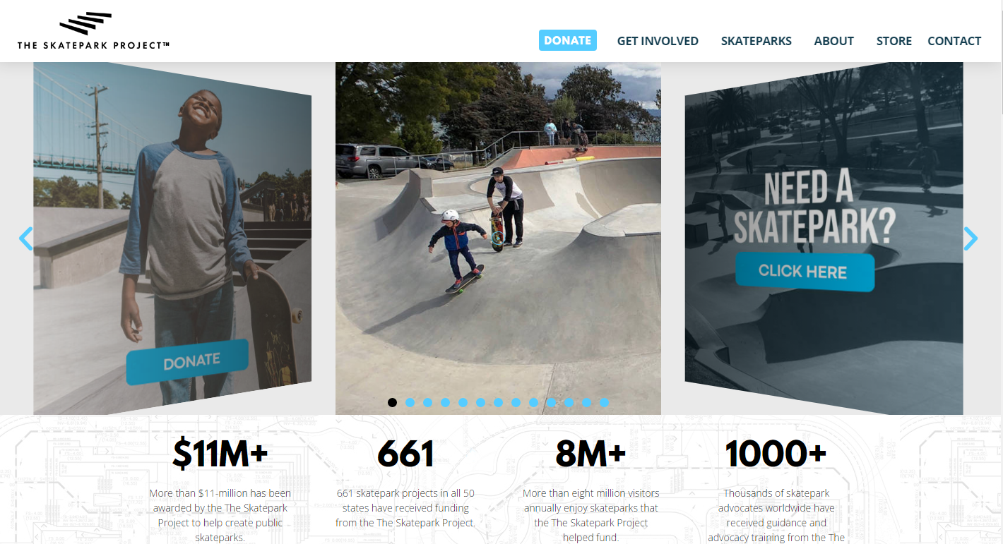  Screenshot from  skatepark.org  