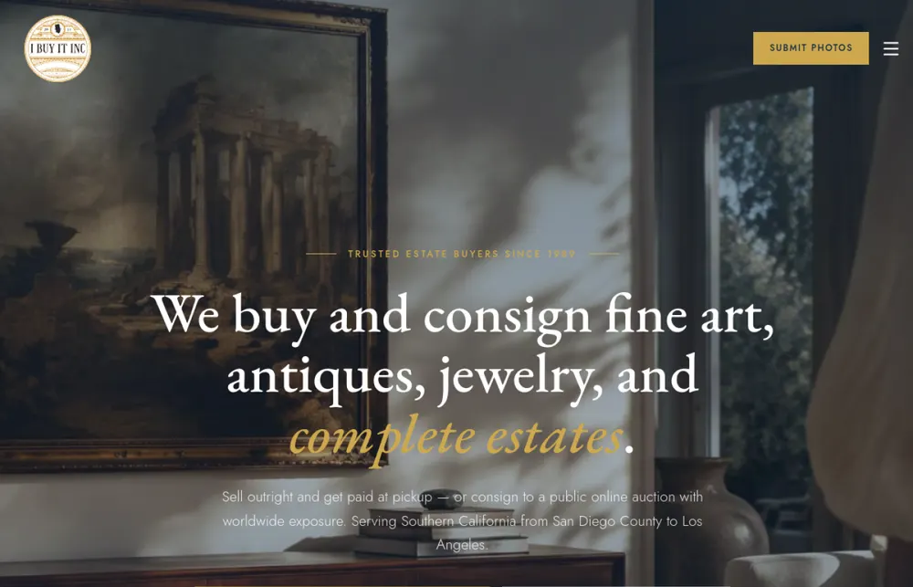 I Buy It Inc. website homepage